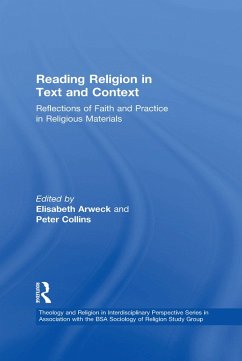 Reading Religion in Text and Context (eBook, ePUB) - Collins, Peter