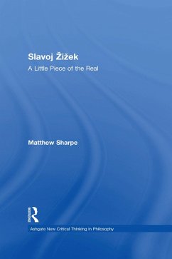 Slavoj Zizek (eBook, ePUB) - Sharpe, Matthew