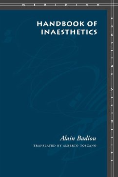 Handbook of Inaesthetics (eBook, PDF) - Badiou, Alain