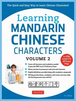 Learning Mandarin Chinese Characters Volume 2 (eBook, ePUB) - Ren, Yi