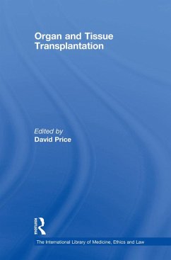 Cover Organ and Tissue Transplantation (eBook, PDF)