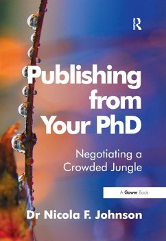 Cover Publishing from Your PhD (eBook, ePUB)
