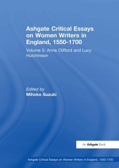 Ashgate Critical Essays on Women Writers in England, 1550-1700 (eBook, PDF)