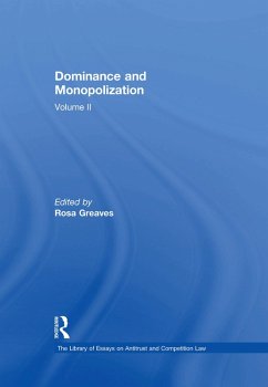 Dominance and Monopolization (eBook, ePUB)