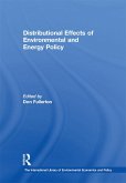 Distributional Effects of Environmental and Energy Policy (eBook, PDF)