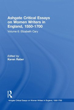 Ashgate Critical Essays on Women Writers in England, 1550-1700 (eBook, ePUB)