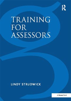 Training for Assessors (eBook, PDF) - Strudwick, Lindy