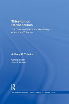 Thiselton on Hermeneutics (eBook, PDF) - Thiselton, Anthony C.