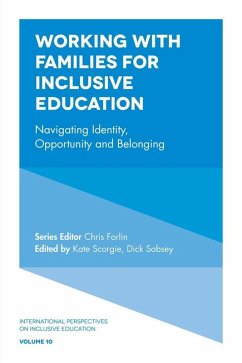 Cover Working with Families for Inclusive Education (eBook, PDF)