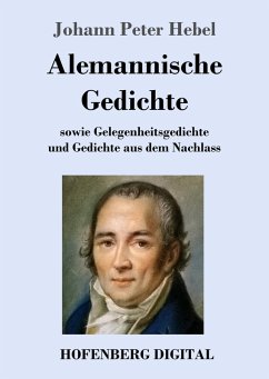 Alemannische Gedichte (eBook, ePUB) - Hebel, Johann Peter