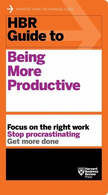 Cover HBR Guide to Being More Productive (HBR Guide Series) (eBook, ePUB)