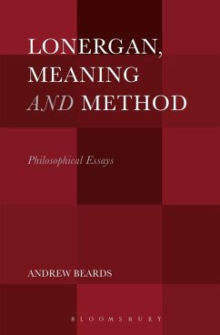 Lonergan, Meaning and Method (eBook, ePUB) - Beards, Andrew