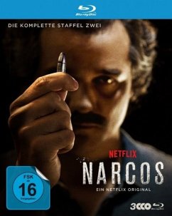 Narcos - Staffel 2 Bluray Box - Moura,Wagner/Pascal,Perdo/Holbrook,Boyd/+