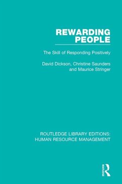 Rewarding People (eBook, ePUB) - Dickson, David; Saunders, Christine; Stringer, Maurice