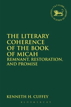 Cover The Literary Coherence of the Book of Micah (eBook, PDF)