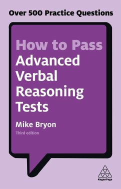 How to Pass Advanced Verbal Reasoning Tests (eBook, ePUB) - Bryon, Mike