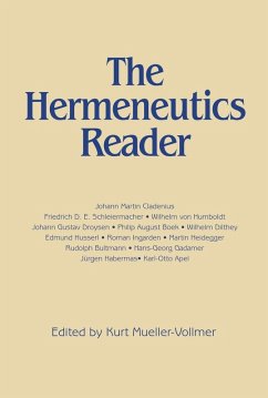 Cover Hermeneutics Reader (eBook, ePUB)