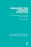 Managing the Training Function (eBook, PDF)