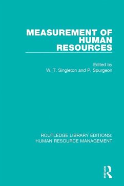 Measurement of Human Resources (eBook, PDF)