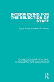 Interviewing for the Selection of Staff (eBook, ePUB)