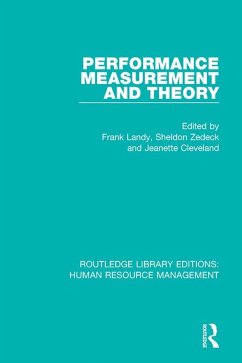 Performance Measurement and Theory (eBook, ePUB)