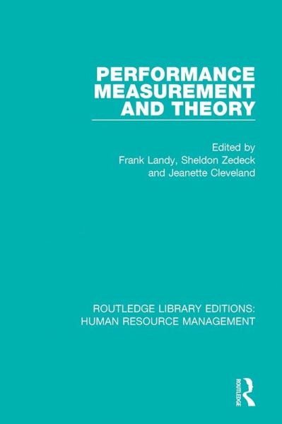 Performance Measurement and Theory (eBook, ePUB) Performance Measurement and Theory (eBook, ePUB)