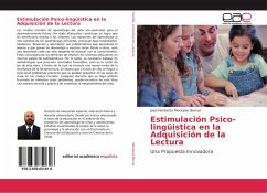 Estimulación Psico-lingüistica en la Adquisición de la Lectura - Montalvo Bernal, José Heriberto