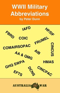 WWII Military Abbreviations (eBook, ePUB) - Oam, Peter Dunn