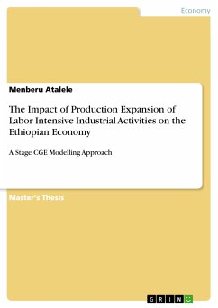 The Impact of Production Expansion of Labor Intensive Industrial Activities on the Ethiopian Economy (eBook, PDF)