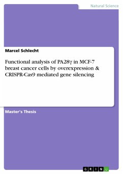 Functional analysis of PA28¿ in MCF-7 breast cancer cells by overexpression & CRISPR-Cas9 mediated gene silencing (eBook, PDF)
