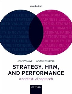 Strategy, Hrm, and Performance - Paauwe, Jaap (Full Professor in Organisation and HRM, Full Professor; Farndale, Elaine (Associate Professor of Human Resource Management,