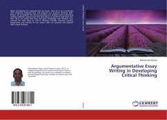 Argumentative Essay Writing in Developing Critical Thinking - Elsawi, Mohammed