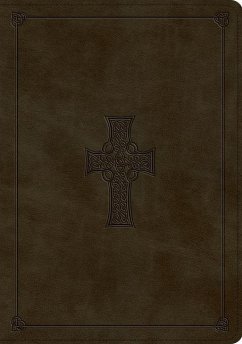 ESV Study Bible (Trutone, Olive, Celtic Cross Design)