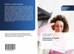 Utilization of health information - Obwocha, Wilfred;Ayodo, George