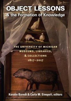 Object Lessons and the Formation of Knowledge: The University of Michigan Museums, Libraries, and Collections 1817-2017 - Barndt, Kerstin; Sinopoli, Carla M.
