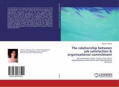 The relationship between job satisfaction & organizational commitment