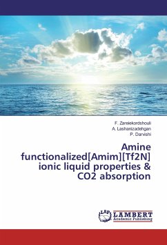 Amine functionalized[Amim][Tf2N] ionic liquid properties & CO2 absorption
