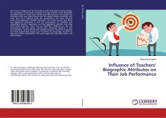 Influence of Teachers¿ Biographic Attributes on Their Job Performance