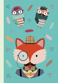 Notebook: The Hipster Animals Collection Design a - Peony Press