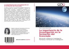 La importancia de la Investigación en la formación del licenciado - Galindo Borda, María Trinidad