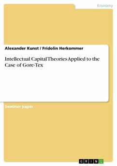 Intellectual Capital Theories Applied to the Case of Gore-Tex (eBook, PDF) - Kunst, Alexander; Herkommer, Fridolin