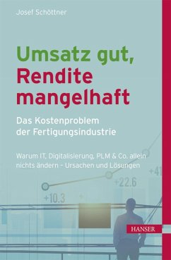 Das Kostenproblem der Fertigungsindustrie (eBook, PDF) - Schöttner, Josef