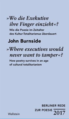 »Wo die Exekutive ihre Finger einzieht«?/»Where executives would never want to tamper«? (eBook, PDF) - Burnside, John