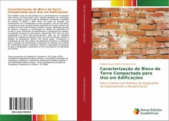 Caracterização de Bloco de Terra Compactada para Uso em Edificações - Xavier Rocha Ferreira Lima, Fabiolla