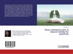 Pyrus communis juice: A natural remedy for psychosis