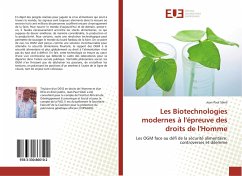 Les Biotechnologies modernes à l'épreuve des droits de l'Homme - Sikeli, Jean-Paul