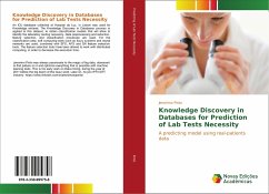 Knowledge Discovery in Databases for Prediction of Lab Tests Necessity - Pinto, Jeronimo