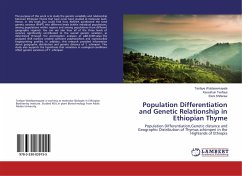 Population Differentiation and Genetic Relationship in Ethiopian Thyme - Tesfaye, Kassahun;Woldesemayate, Tesfaye;Shiferaw, Eleni