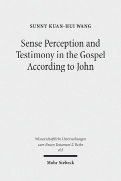Sense Perception and Testimony in the Gospel According to John (eBook, PDF) - Wang, Sunny Kuan-Hui