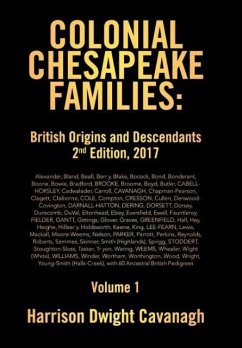 Colonial Chesapeake Families - Dwight Cavanagh, Harrison